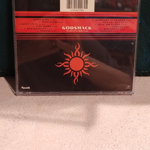 Godsmack CD Republic Records must-have for any hard rock fan. 1998 tracks 12 - Picture 2 of 8